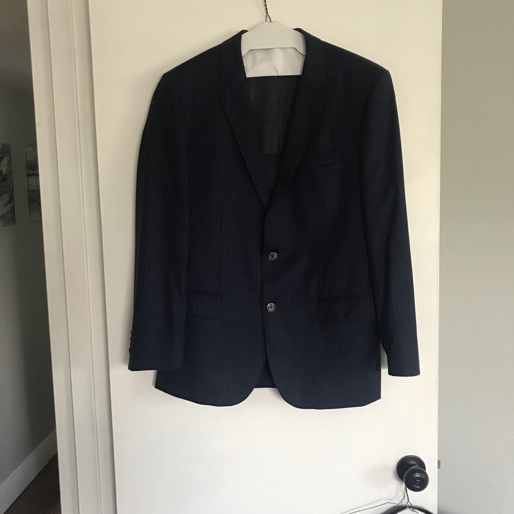 BOSS Hugo Boss Pinstripe Suit